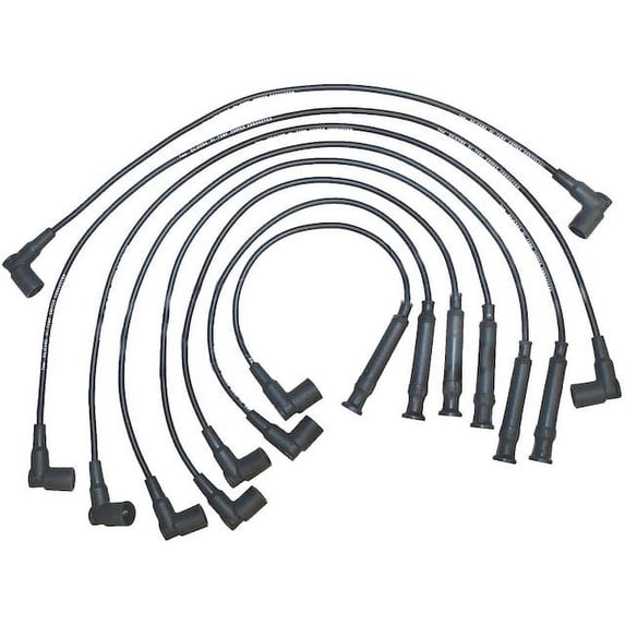 Spark Plug Wire Set - Compatible with 1987 - 1993 BMW 325i 2.5L 6-Cylinder 1988 1989 1990 1991 1992
