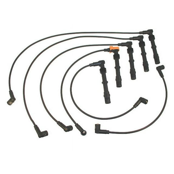 Spark Plug Wire Set - Compatible with 1990 - 1991 Audi 90 Quattro