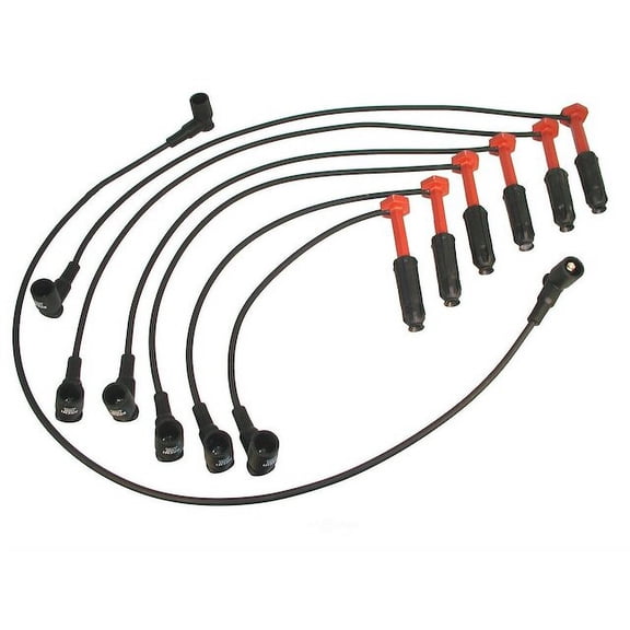 Spark Plug Wire Set - Compatible with 1990 - 1992 Mercedes-Benz 300CE 1991