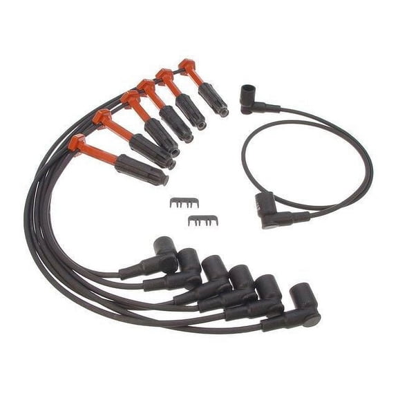 Spark Plug Wire Set - Compatible with 1990 - 1992 Mercedes-Benz 300CE 1991