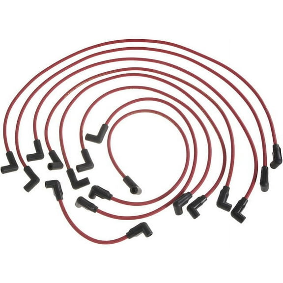 Spark Plug Wire Set - Compatible with 1992 - 1993 Chevy K2500 Suburban 5.7L V8