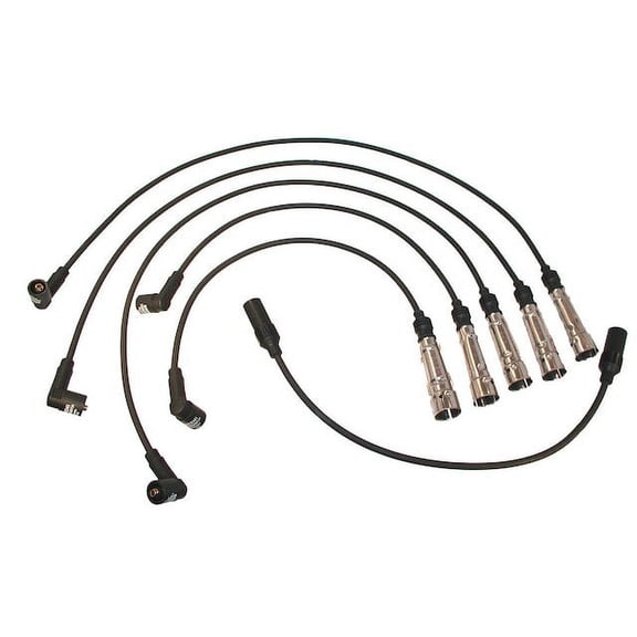Spark Plug Wire Set - Compatible with 1993, 1995 Volkswagen EuroVan 2.5L 5-Cylinder