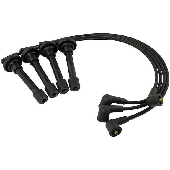 Spark Plug Wire Set - Compatible with 1994 - 1995 Honda Civic del Sol VTEC 1.6L 4-Cylinder DOHC
