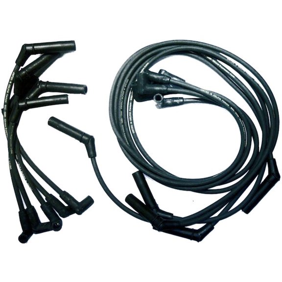 Spark Plug Wire Set - Compatible with 1994 - 2001 Dodge Ram 2500 8.0L V10 VIN W 20-Valve 1995 1996 1997 1998 1999 2000