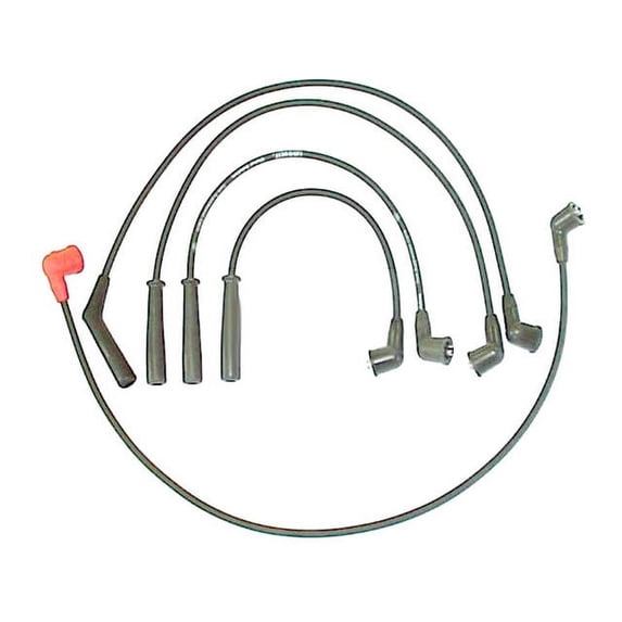 Spark Plug Wire Set - Compatible with 1995 - 1997 Nissan Pickup 1996