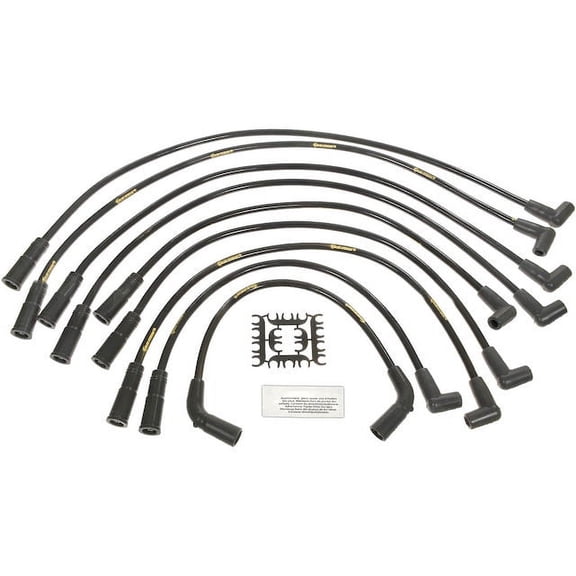 Spark Plug Wire Set - Compatible with 1996 - 1999 Chevy K1500 Suburban 5.7L V8 1997 1998