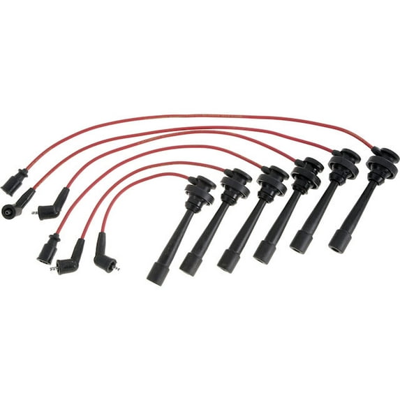 Spark Plug Wire Set - Compatible with 1997 - 2002 Mitsubishi Montero 3.5L V6 1998 1999 2000 2001