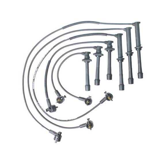 Spark Plug Wire Set - Compatible with 1998 - 2002 Mazda 626 2.5L V6 FI Naturally Aspirated GAS 1999 2000 2001