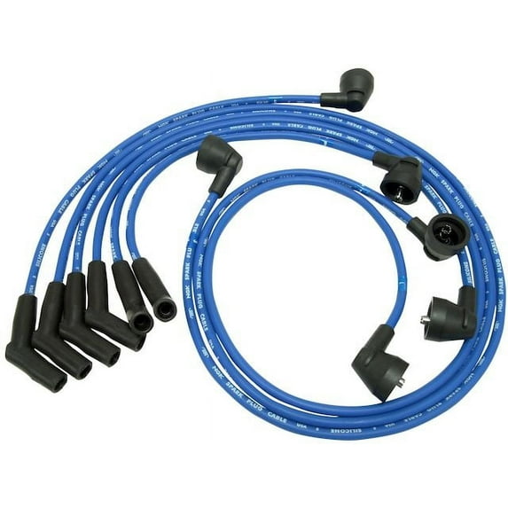 Spark Plug Wire Set - Compatible with 1999 - 2000 Ford Mustang 3.8L V6