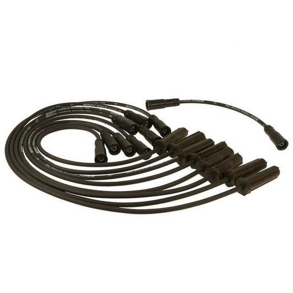 Spark Plug Wire Set - Compatible with 1999 - 2000 GMC C3500HD 7.4L V8 - AC Delco