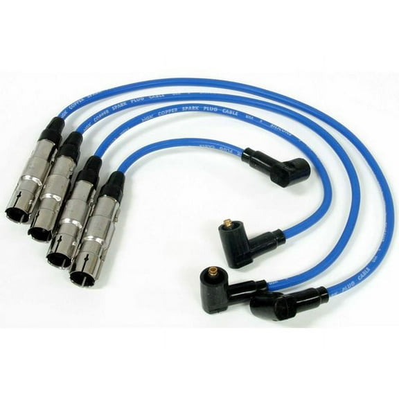 Spark Plug Wire Set - Compatible with 1999 - 2001, 2011 - 2014 Volkswagen Jetta 2000 2012 2013