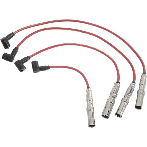 Spark Plug Wire Set - Compatible with 1999 - 2001, 2011 - 2015 Volkswagen Jetta 2000 2012 2013 2014