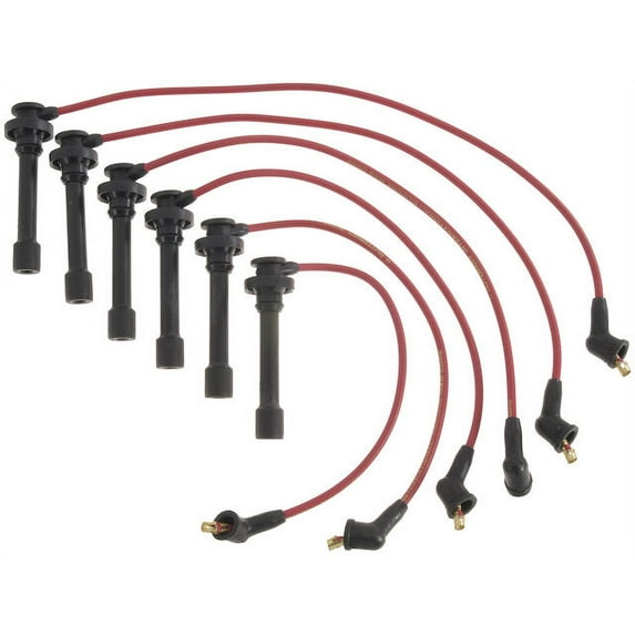 Spark Plug Wire Set - Compatible with 1999 - 2003 Mitsubishi Galant 3.0L V6 2000 2001 2002