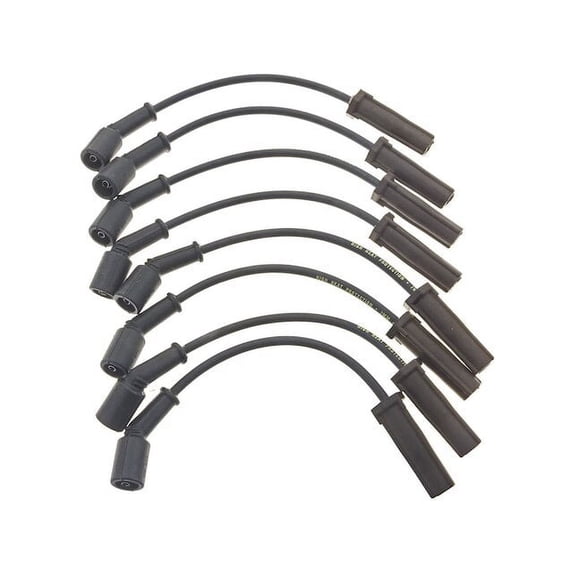 Spark Plug Wire Set - Compatible with 2000 - 2014 Chevy Suburban 1500 2001 2002 2003 2004 2005 2006 2007 2008 2009 2010 2011 2012 2013