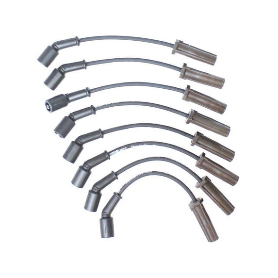Spark Plug Wire Set - Compatible with 2001 - 2007 GMC Sierra 2500 HD 6.0L V8 2002 2003 2004 2005 2006