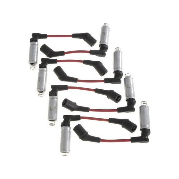 Spark Plug Wire Set - Compatible with 2003 - 2004 GMC Envoy XL 5.3L V8