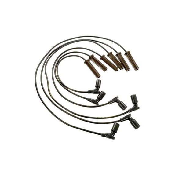 Spark Plug Wire Set - Compatible with 2006 - 2009 Pontiac Torrent 3.4L V6 2007 2008