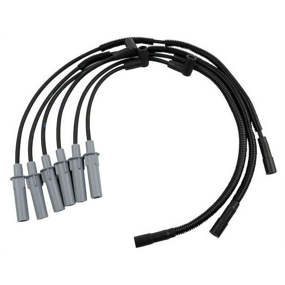 Spark Plug Wire Set - Compatible with 2007 - 2011 Jeep Wrangler 3.8L V6 2008 2009 2010