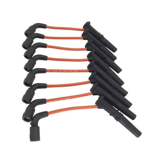 Spark Plug Wire Set - Compatible with 2009 - 2018 GMC Savana 3500 2010 2011 2012 2013 2014 2015 2016 2017