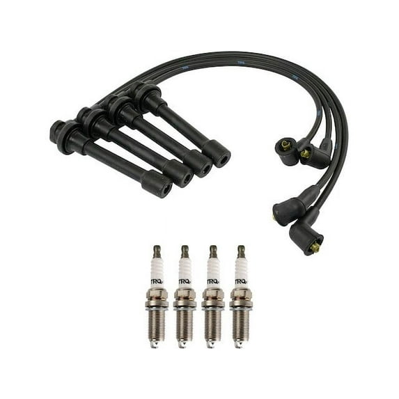 Spark Plug Wire Set with Spark Plugs - Compatible with 1992 - 2000 Honda Civic 1993 1994 1995 1996 1997 1998 1999
