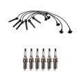 thumbnail image 1 of Spark Plug Wire Set with Spark Plugs - Compatible with 1996 - 2000 Ford Taurus 3.0L V6 GAS 1997 1998 1999, 1 of 2