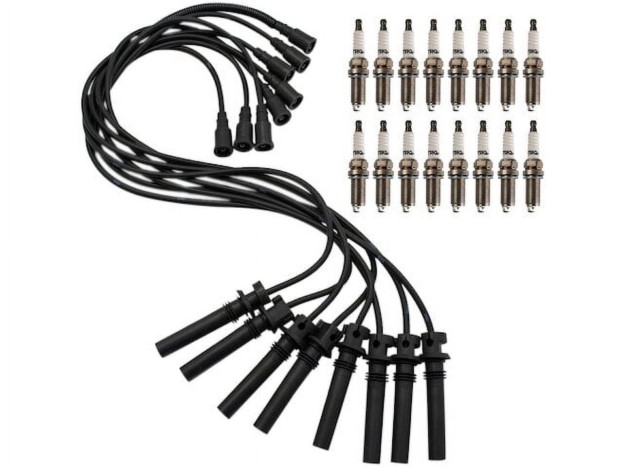 Wire Plug R55380 Spark Plug Wire Set with Spark Plugs - Compatible with 2003 - 2005 ...