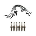 thumbnail image 1 of Spark Plug Wire Set with Spark Plugs - Compatible with 2003 - 2008 Ford Ranger 3.0L V6 2004 2005 2006 2007, 1 of 2