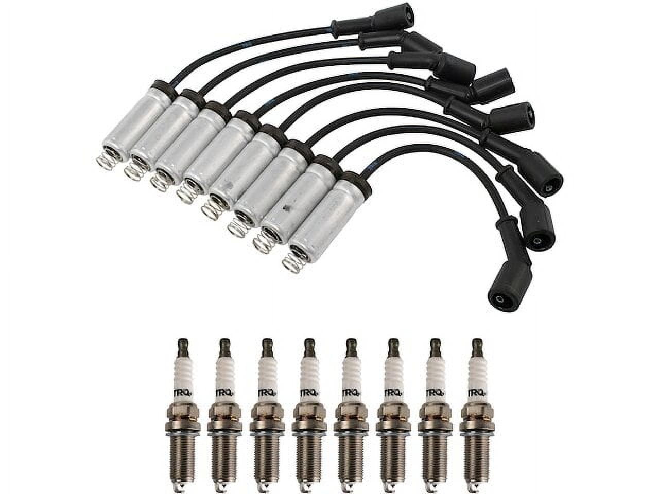 Set Of 8 ISA Ignition Coils 16 Spark Plugs Compatible With 2011 Ram 1500 Laramie Longhorn Extended Cab Pickup 4-Door 5.7L 345Cu. In. V8 Replacement For UF504