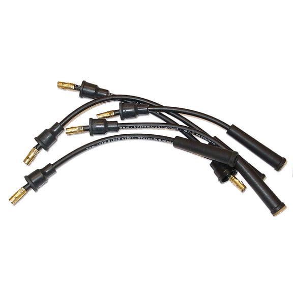 Spark Plug Wiring Set (Pre-assembled) w/ Straight Boots Fits Massey Case Tractor       19897A91