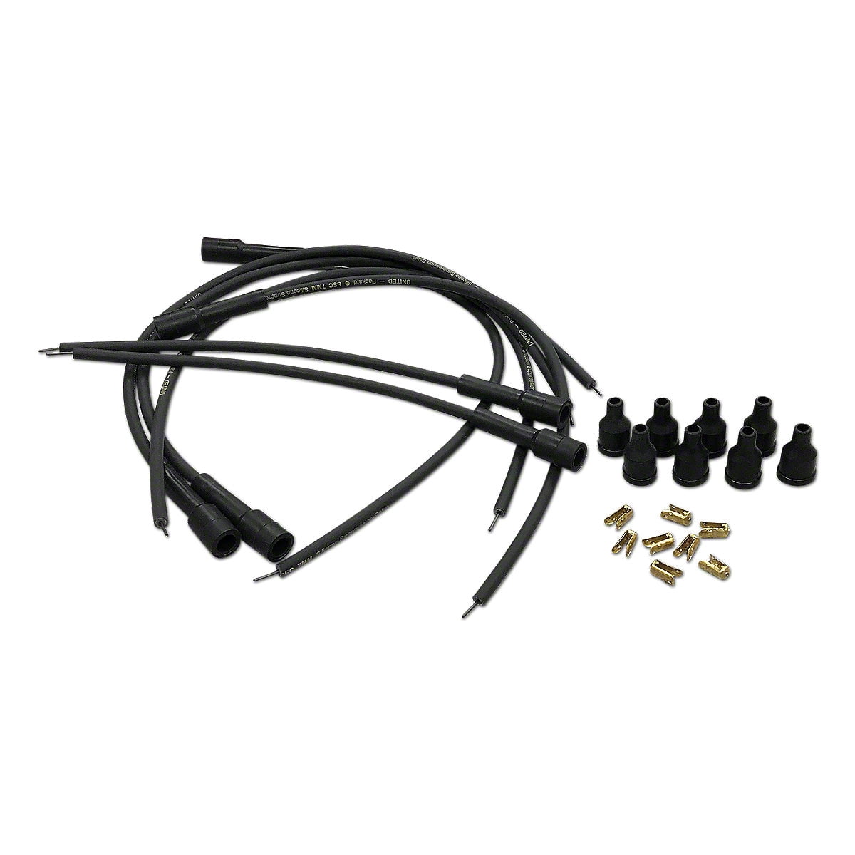 2 Cylinder (Modern Type) Spark Plug Wire Set Fits John Deere 50 Tractor