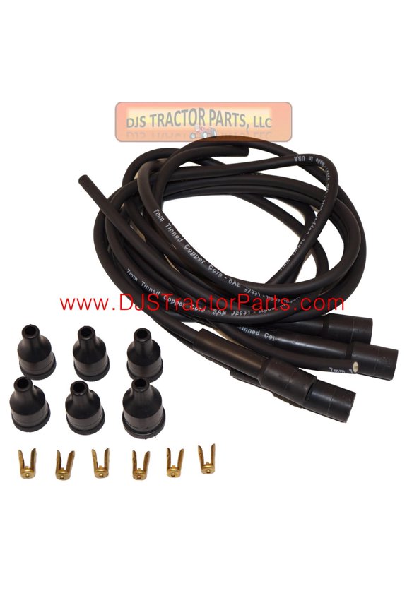Spark Plug Wiring Set w/ Straight Boots