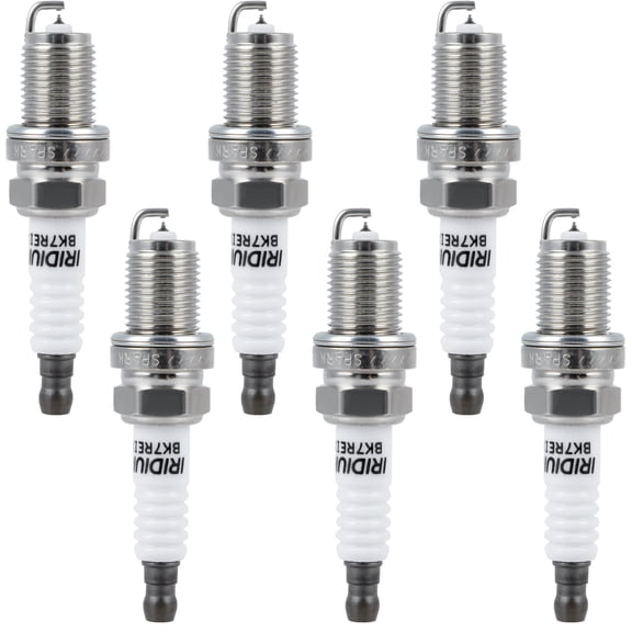 Spark Plugs 2667 Platinum Iridium Spark Plugs 6 Pcs for Porsche