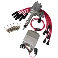 thumbnail image 1 of Distributor with Wires, Spark Plugs, Module Bronco Mustang Ranger 1975 to 1984 302691, 1 of 11