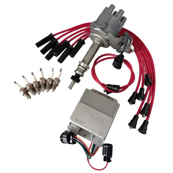 Distributor with Wires, Spark Plugs, Module Bronco Mustang Ranger 1975 to 1984 302691