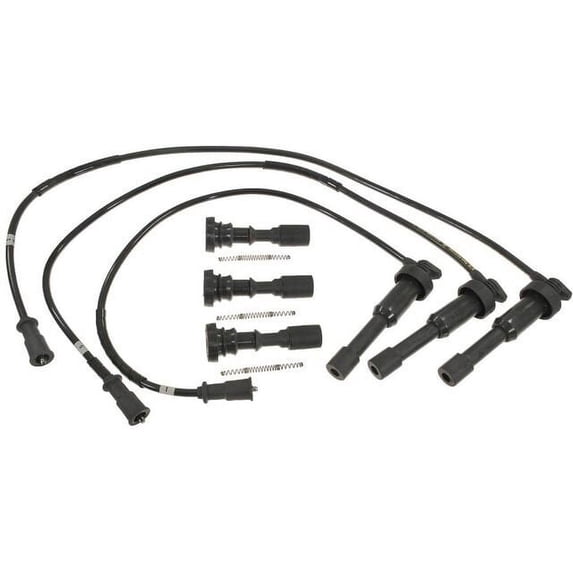 Spark Pug Wire and Coil Boot Set - Compatible with 2002 Hyundai XG350 3.5L V6