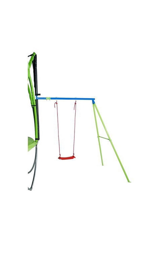 Swingset, Green/Blue/Orange, Compatible with Spark Trampoline