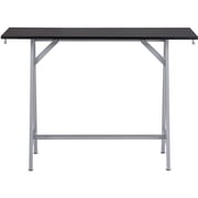 Spark Teaming Table Standing-Height Base - Silver