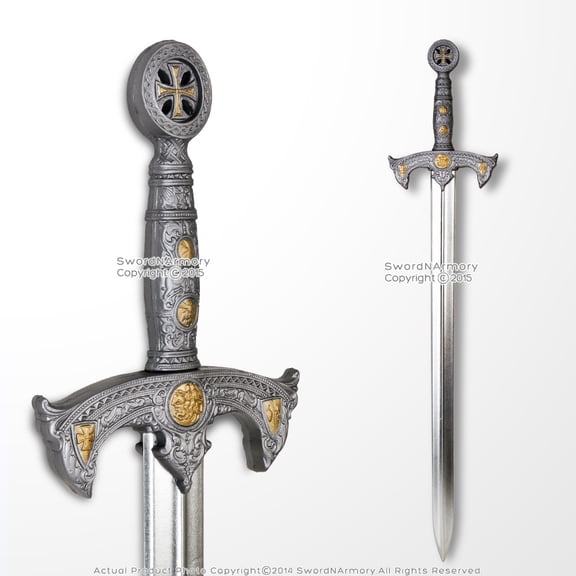 SparkFoam 42" Medieval Knights High Density Foam Crusader Sword Cosplay