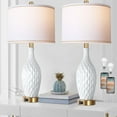 SparkGlowy 27inch Tall Table Lamp Set of 2, 3way Dimmable Touch