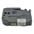 thumbnail image 1 of SparkGo Laminated T-231E 0.47-Inch x 26.2-Feet Black Ink White Label Tape, 1 of 6