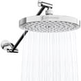 thumbnail image 1 of SparkPod Rain Shower Head with Adjustable Extension Arm 16" - High Pressure, Easy Install (8" inch Shower head, Chrome), 1 of 8