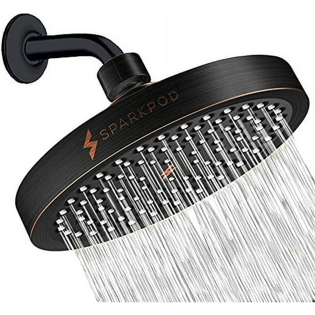 SparkPod Shower Head HighPressure Rain Modern Luxury Look Tool