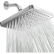 SparkPod Shower Head - High Pressure Rainfall, 1.8GPM (Luxury Polished Chrome, 8 inch Square)