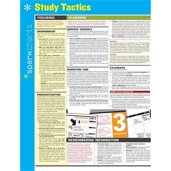 Sparkcharts: Study Tactics Sparkcharts: Volume 68 (Other)
