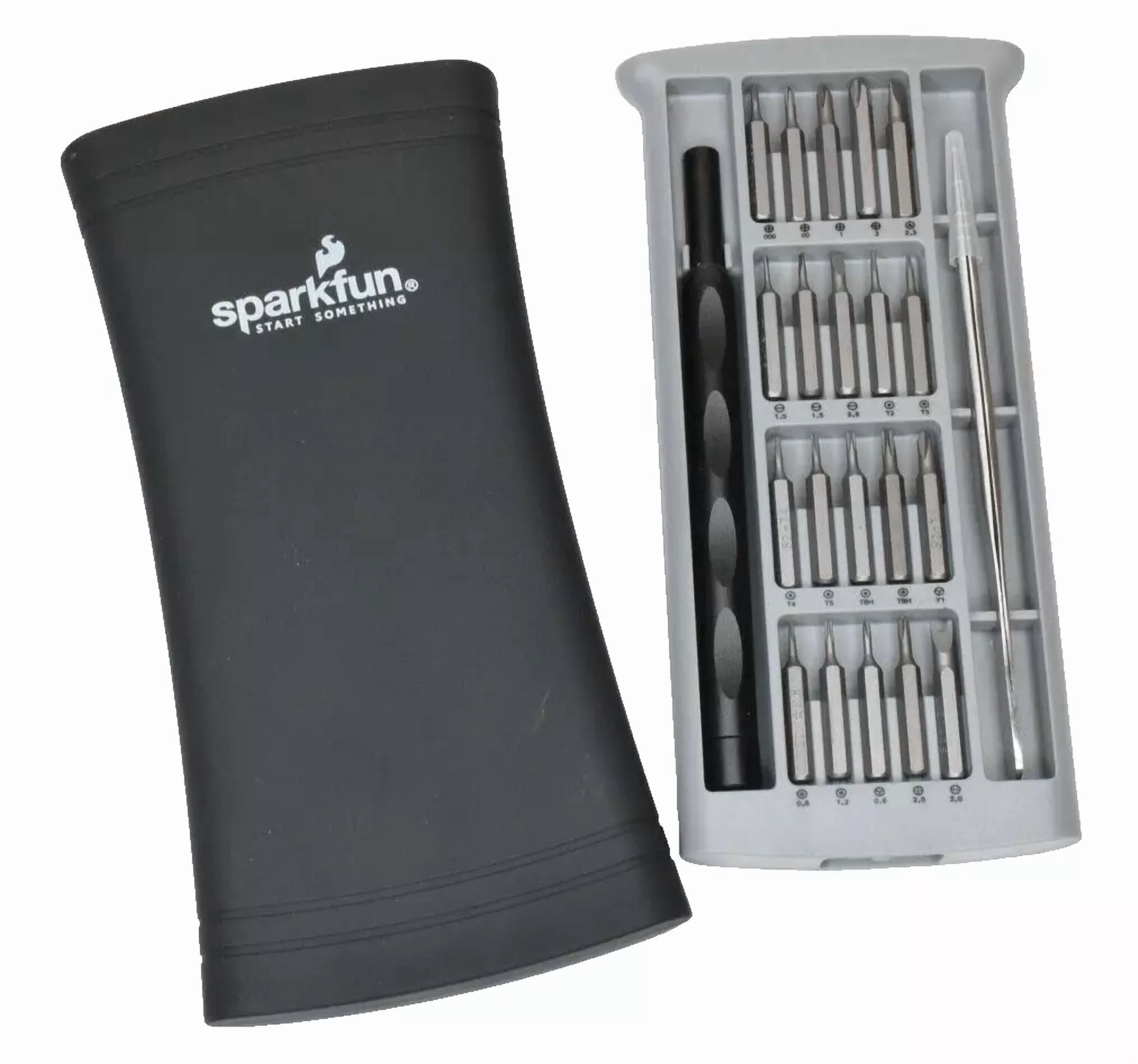 Sparkfun Precision Screwdriver Set W/ Tweezer Tool Kit Magnetic 20 Bits