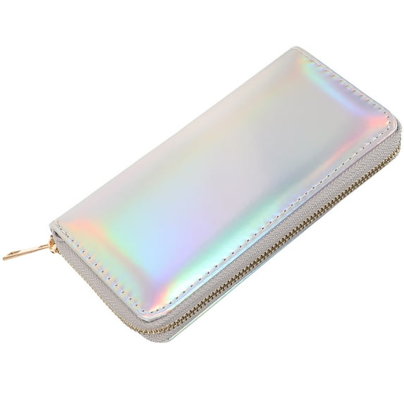 Sparkling Sequin Wallet for Women Purse Female Clutch Bag with Zipper Phone Pocket Purse Shining Money Holder