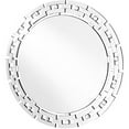 thumbnail image 1 of Sparkle 36 in. Contemporary Round Mirror in Clear, 1 of 2