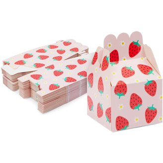 Dice Favor Boxes - 3 Pack | Casino Party Decor, Cupcake Or Candy Holder, 3.25x3.25 Inch Table Decoration