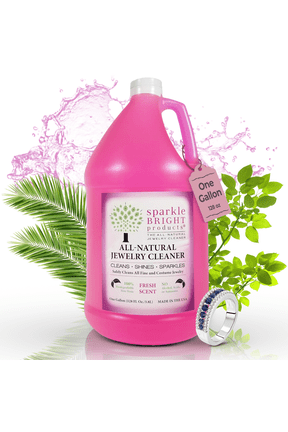 All-Natural Jewelry Cleaner Solution | One Gallon (128oz.)