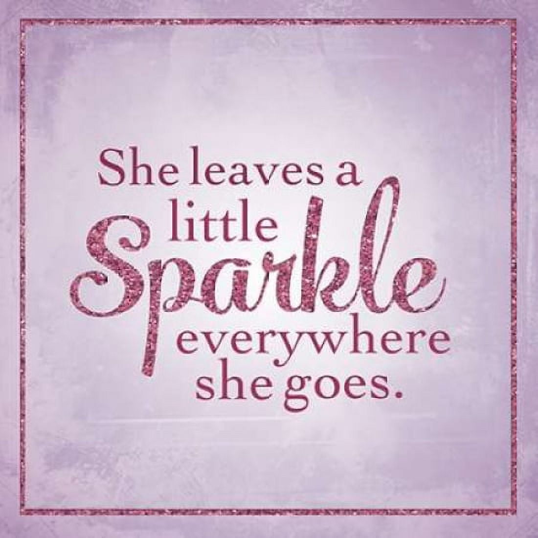 Sparkle Canvas Art - Aubree Perrenoud (24 x 24)